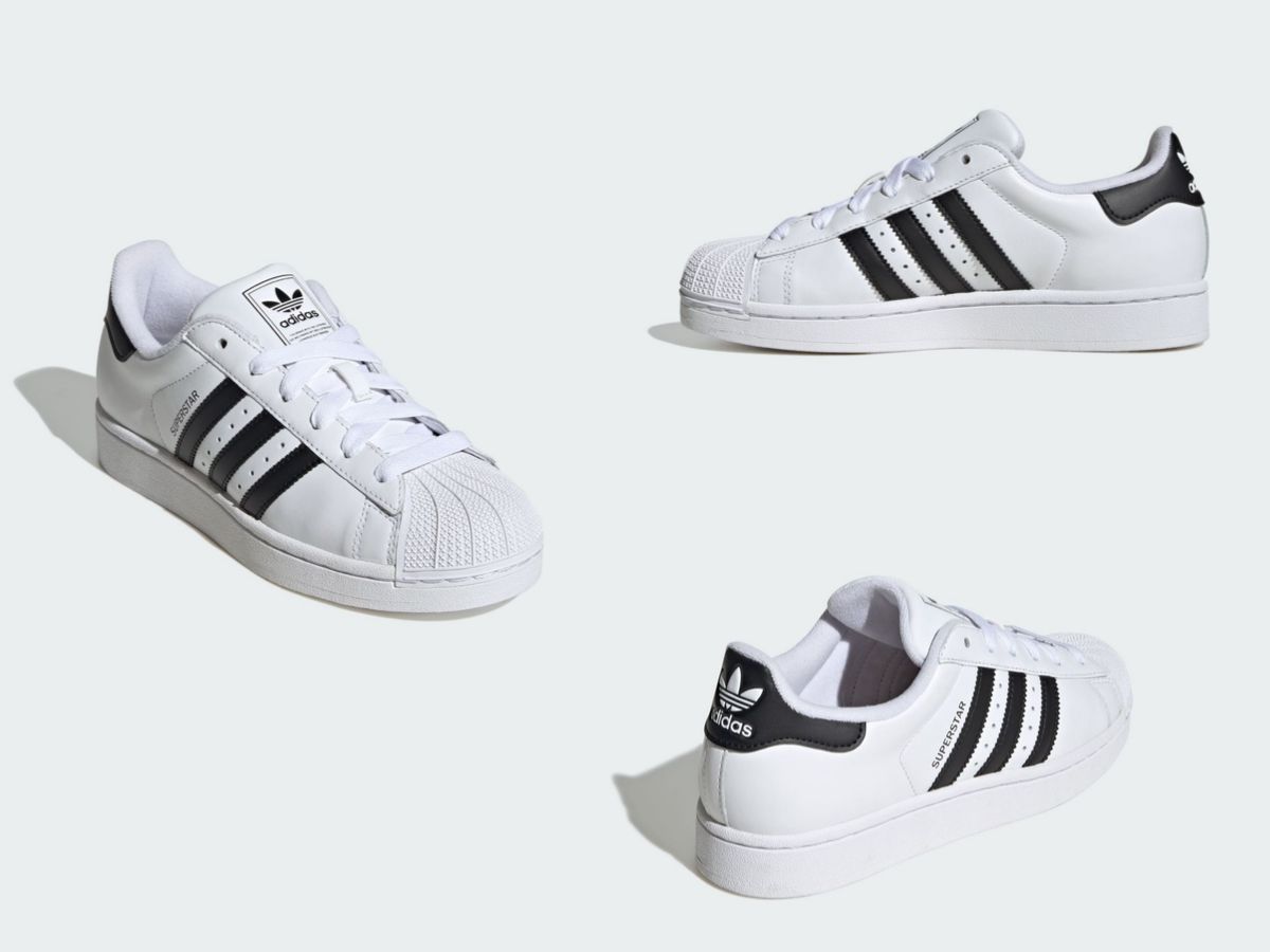 Adidas Superstar II sneaker (image via adidas)