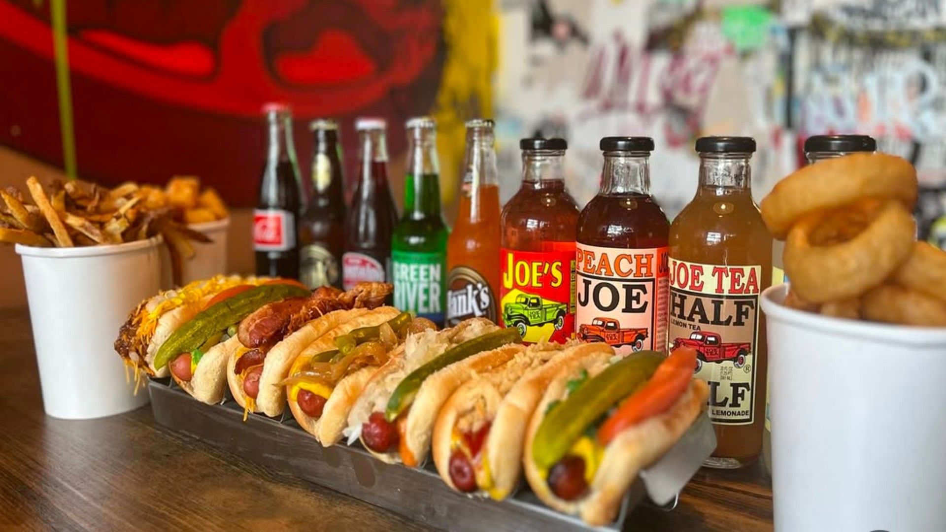 Hot dogs from Devil Dawgs. (Image via Instagram/@devil.dawgs)