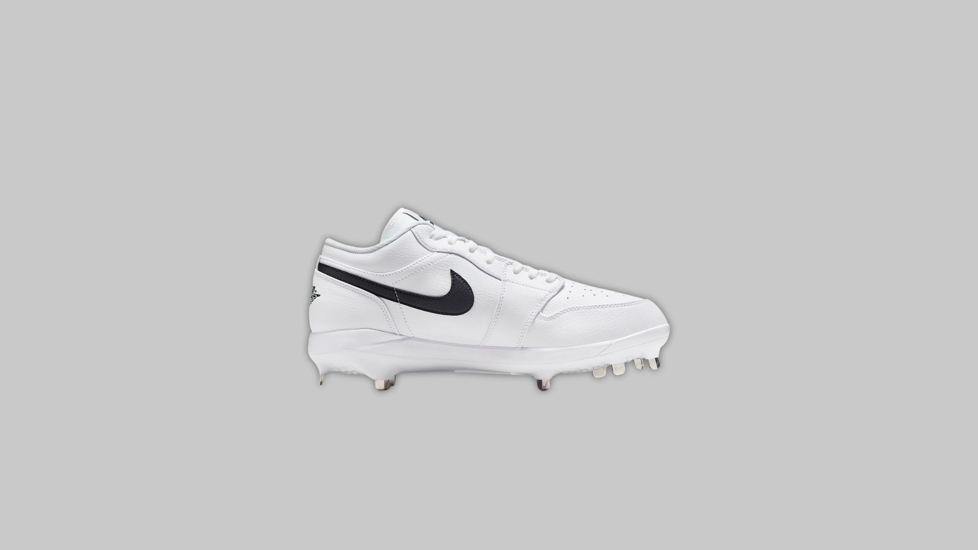 They feature a low-top silhouette and a white synthetic leather upper (Image via Nike)