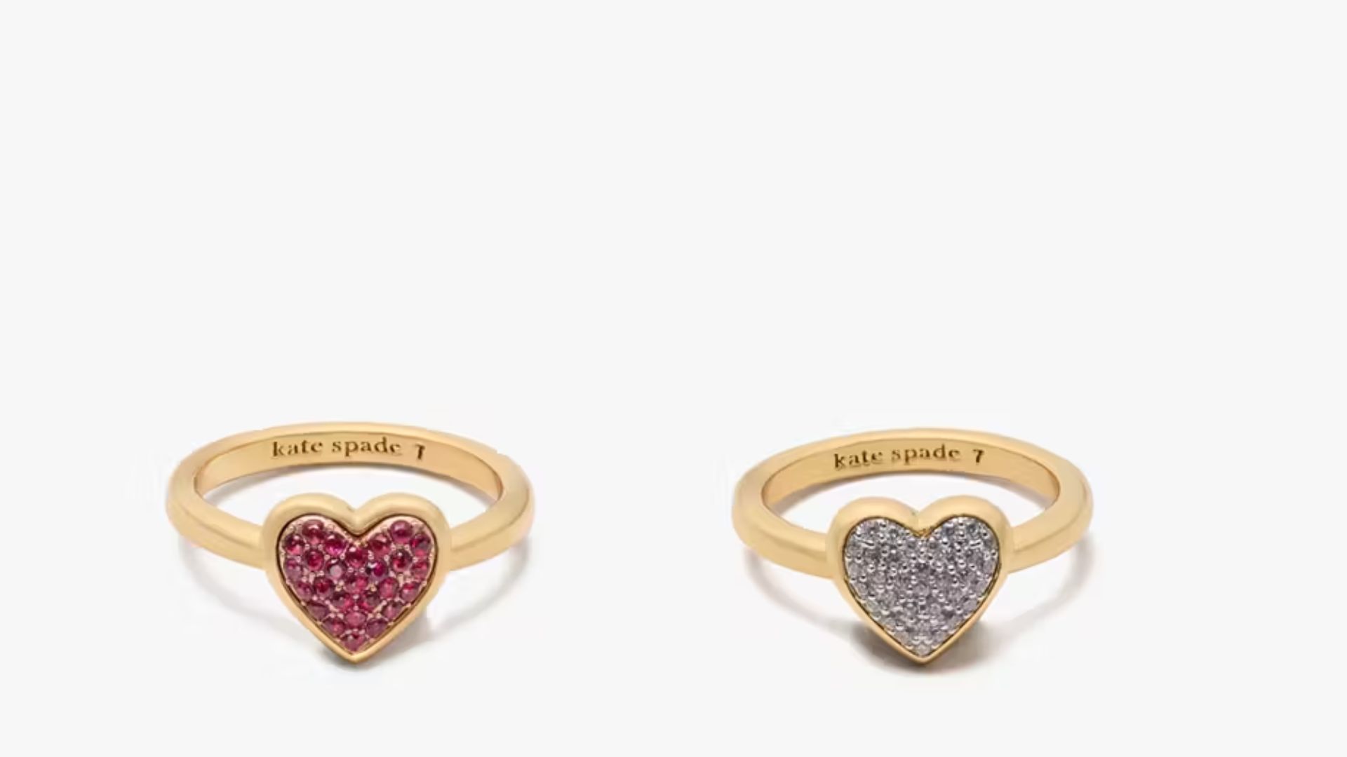 With All My Heart Pav&eacute; Ring (Image via Kate Spade)