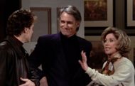 Matthew Perry's dad on friends