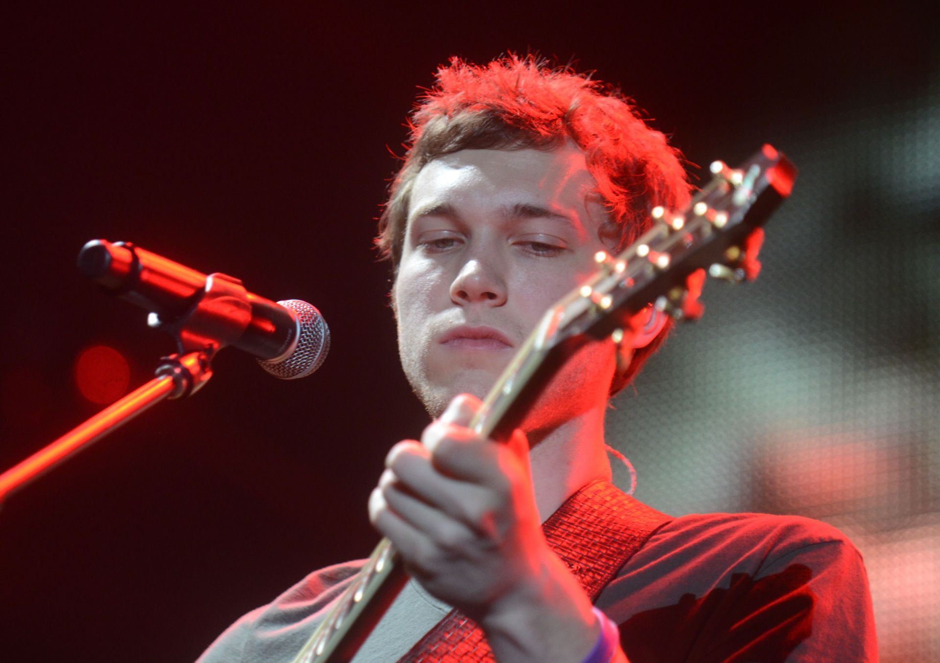 9/8/2012 Reading, PA American Idol winner Phillip Phillips performs. During the 2012 American Idol concert at the Sovereign Center in Reading Saturday night. Photo by Ben Hasty - Source: Getty