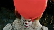 Pennywise with The Red Balloon in 'It' | Image via Warner Bros. Pictures