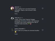 Netizens react to The Internet's Favorite Mix line (Image via Instagram/@markie_devo)