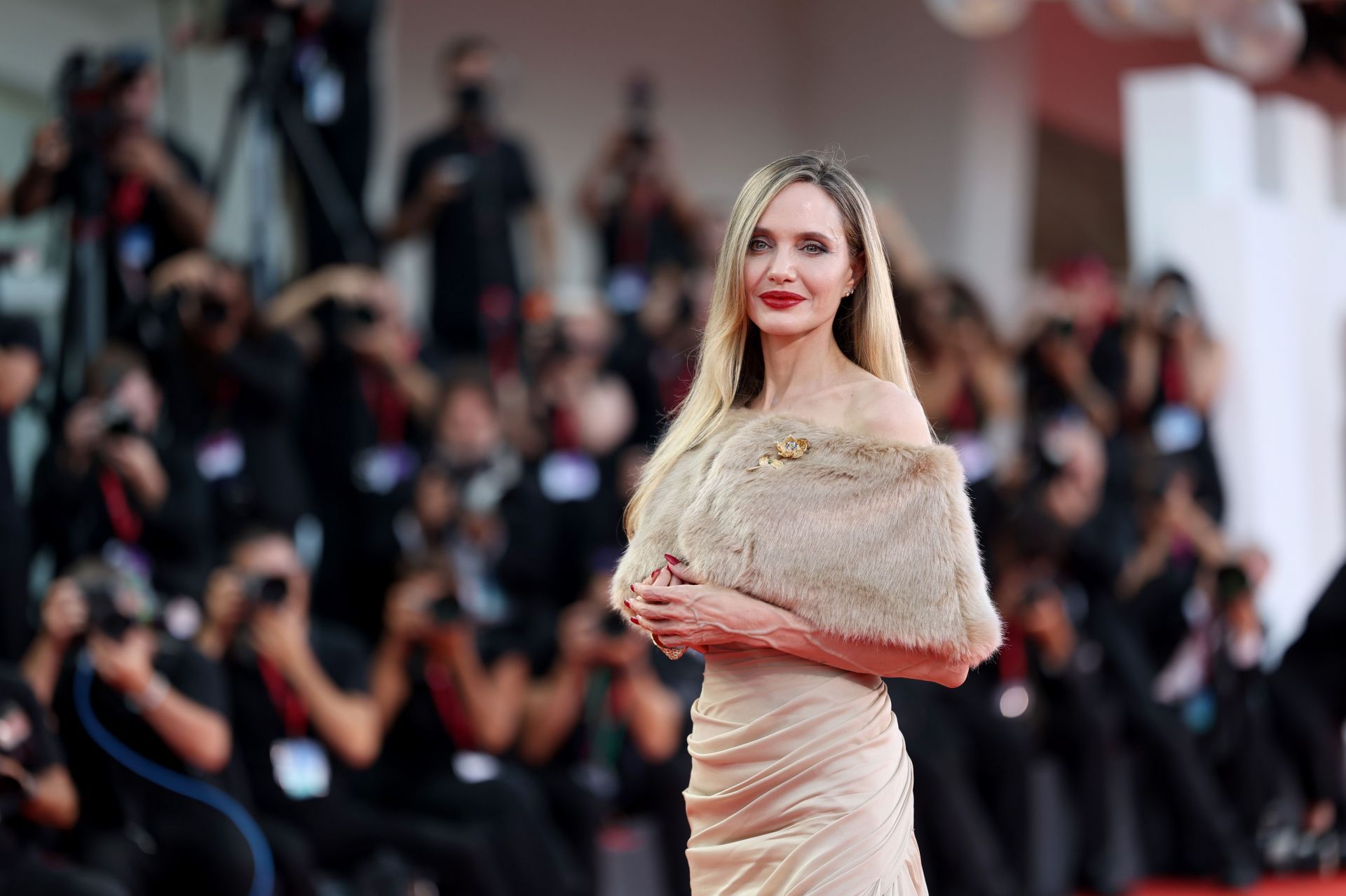 Angelina Jolie at The 81st Venice International Film Festival - Source: Getty