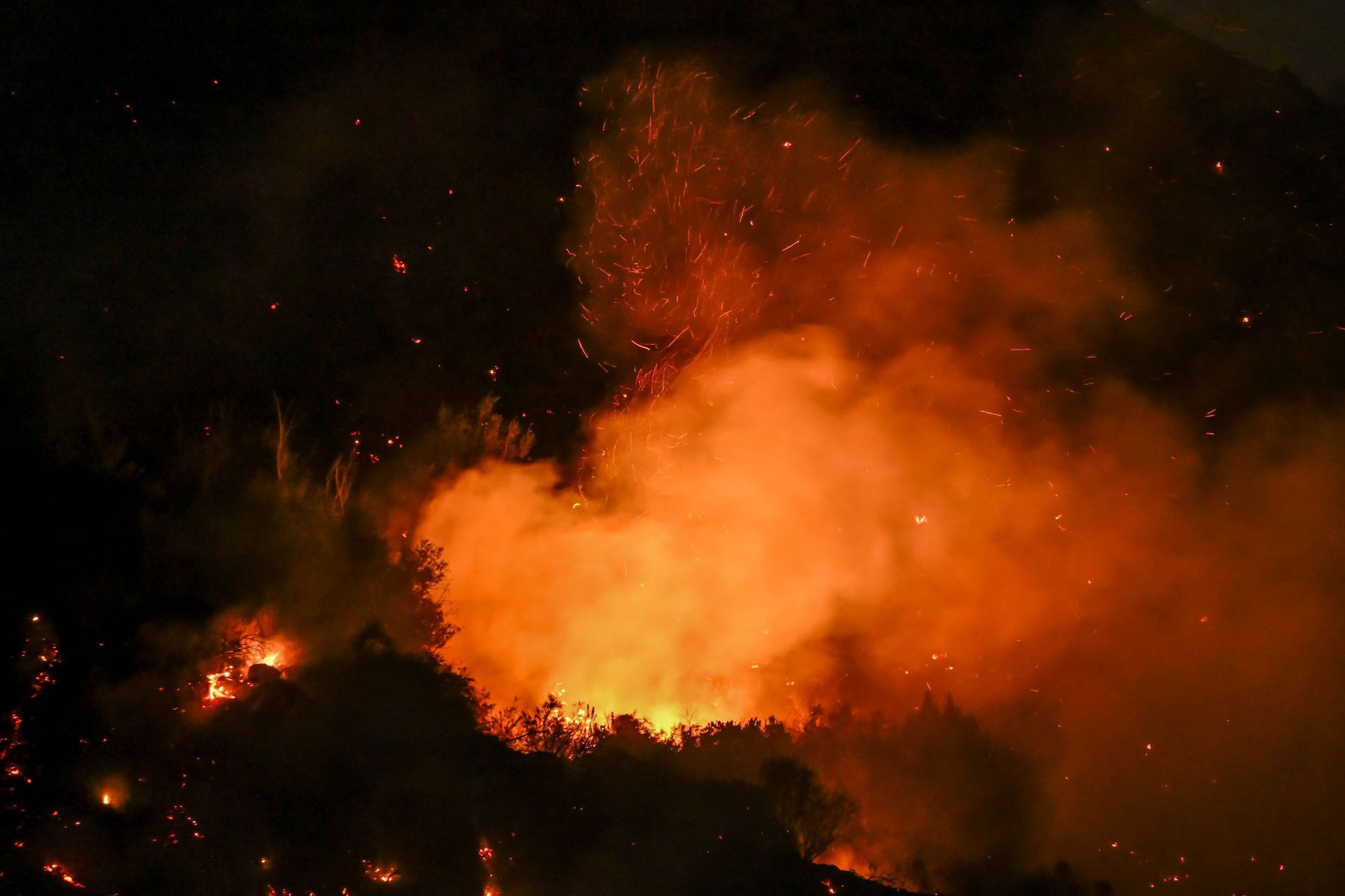 Eaton wildfire in Los Angeles - Source: Getty