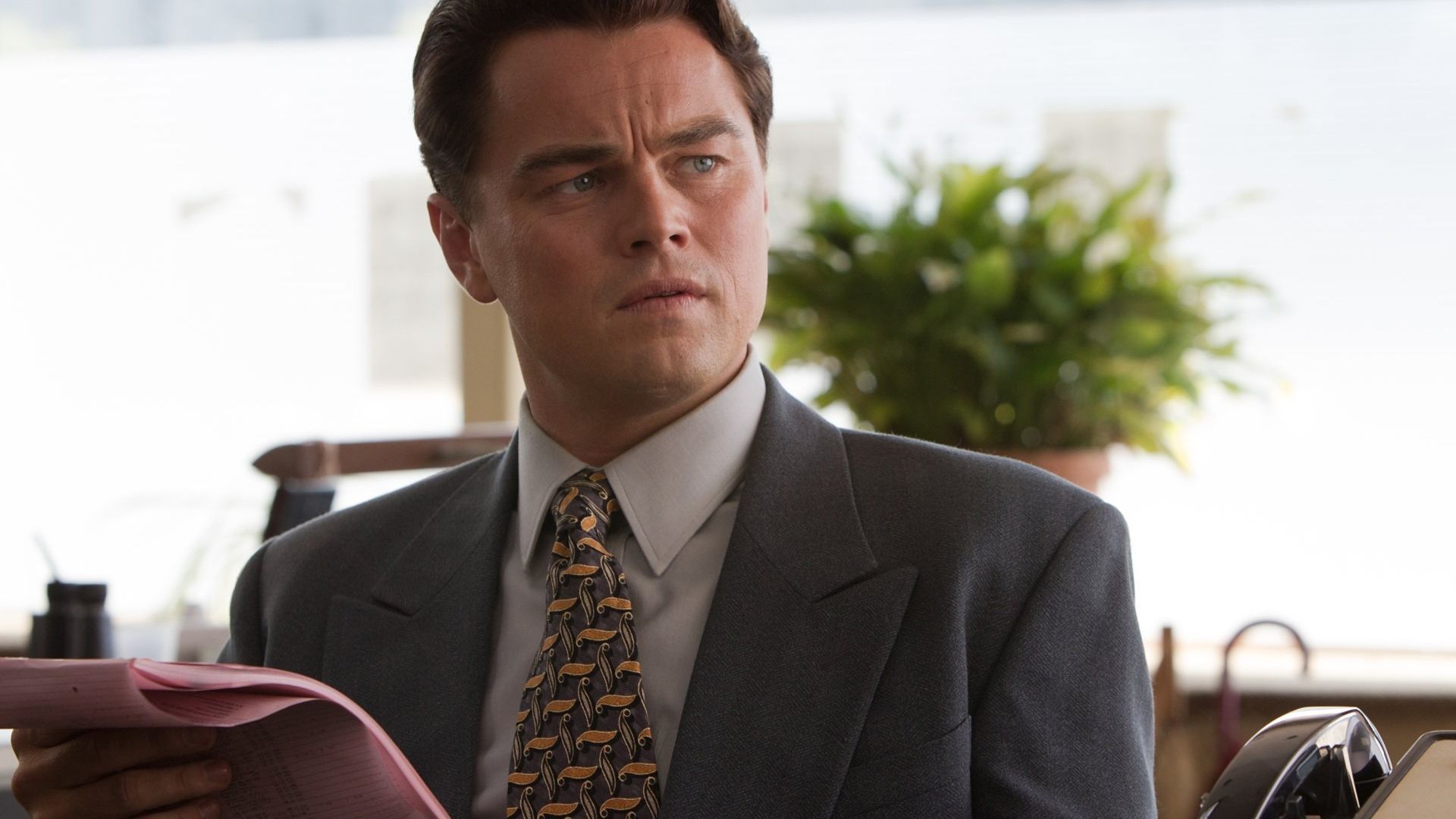 Leonardo DiCaprio in The Wolf of Wall street. Image via Paramount Pictures