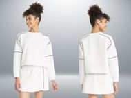 Women's Airy Sleek Crewneck Sweatshirt (Image via Target)