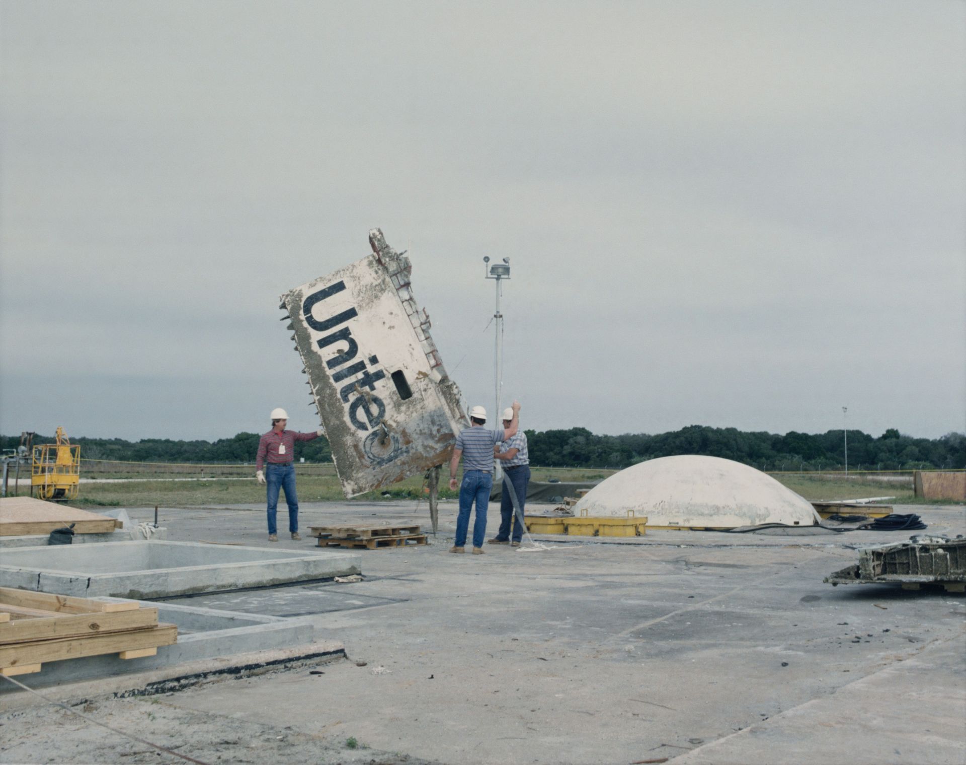 Space Shuttle Challenger Debris - Source: Getty