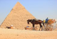Pyramids of Giza, Egypt (Image via Getty)