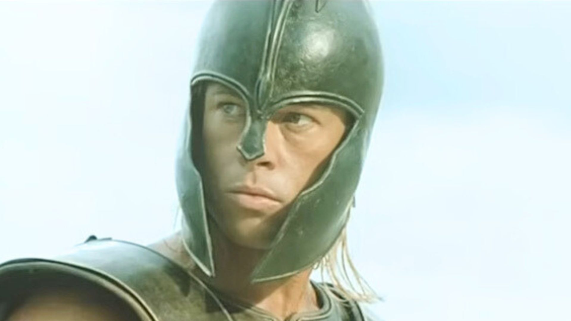 Brad Pitt in Troy | Image via Warner Bros. Pictures