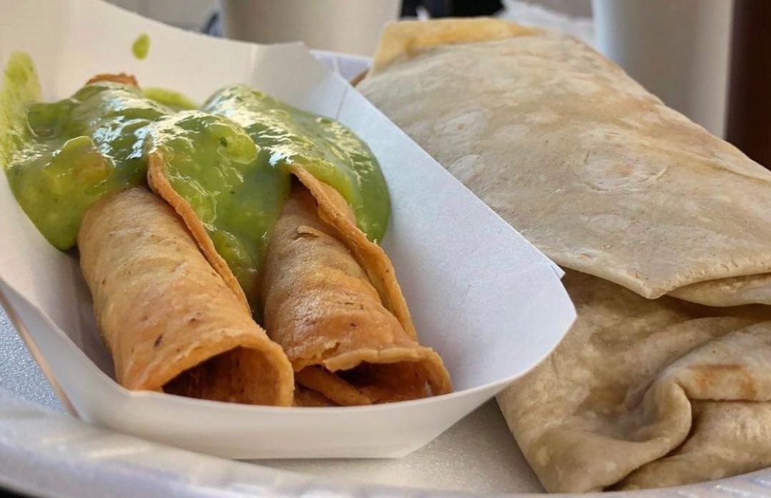 Burrito from AL&amp;BEA&#039;S. (Image via Instagram/@alandbeas)