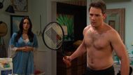 Days of Our Lives' Gabi shocked as JJ wields a tennis racket. | Image Source: Peacock