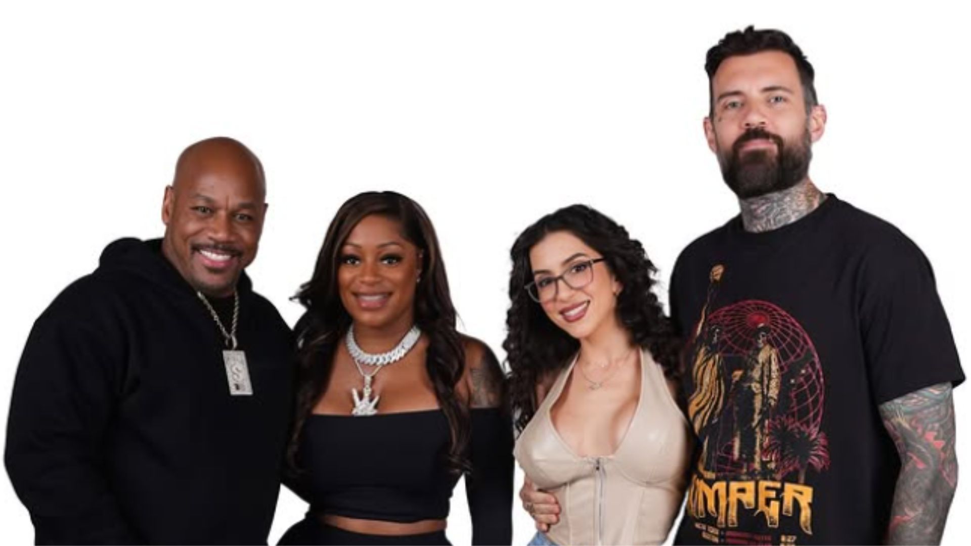 Internet reacts to Adam22 and Wack 100 swapping wives for &ldquo;wildest night of their lives&quot; (Image via Instagram by Rekeita Bradford Jones/@r_ann_b)