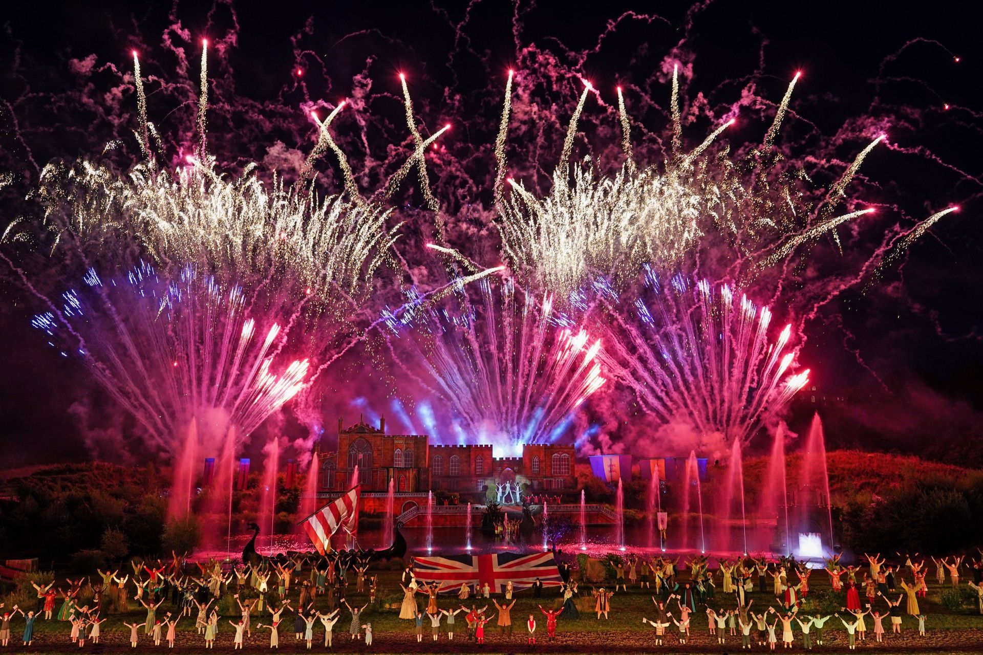 Two Thousand Years Of British History Is Brought To Life In Outdoor Performance Of Kynren - Source: Getty