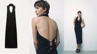 Heart Appliqué Open Back Knit Dress (Image via Zara)