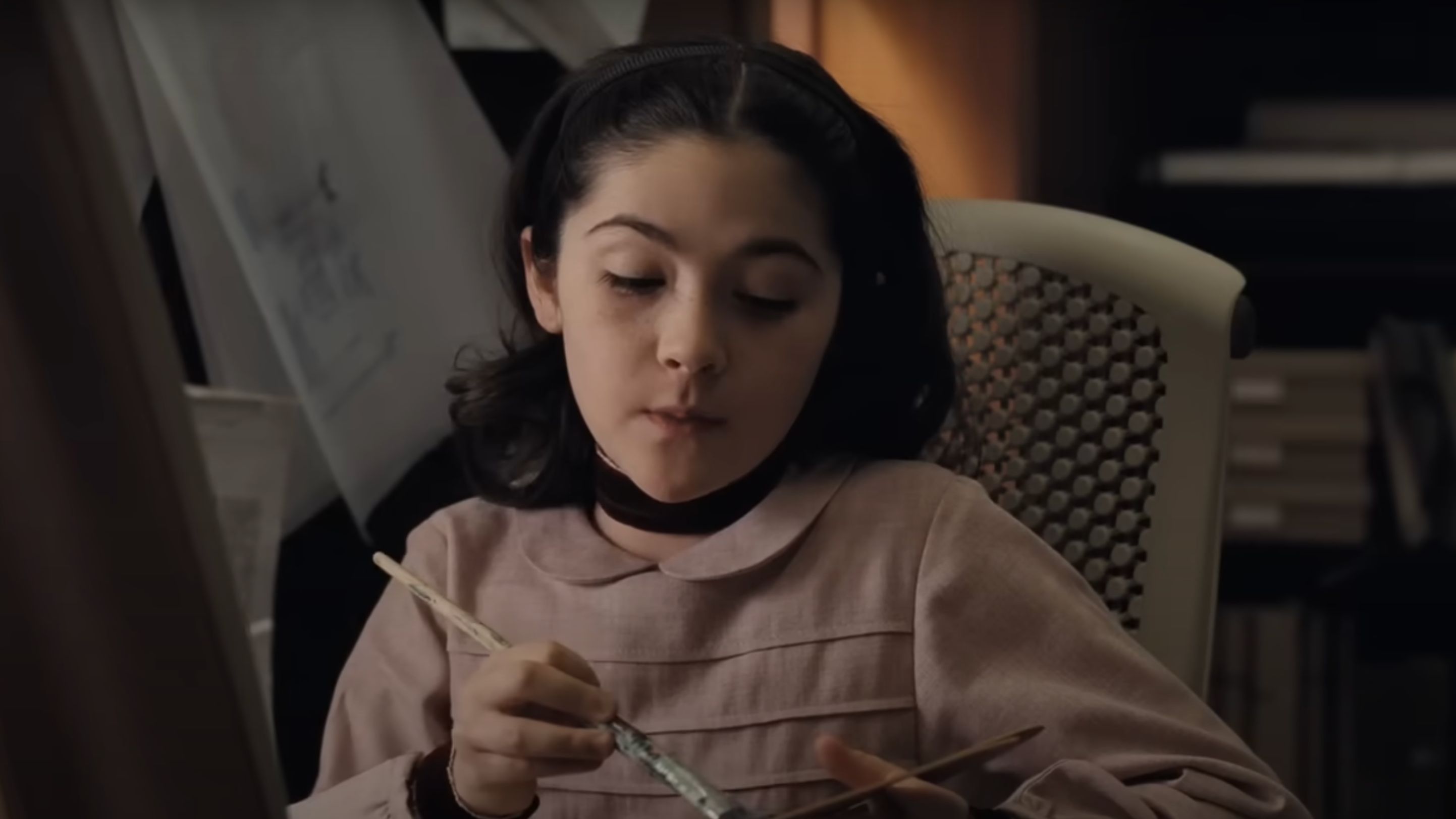 Isabelle Fuhrman as Esther (Image via YouTube/@WarnerBrosPictures)