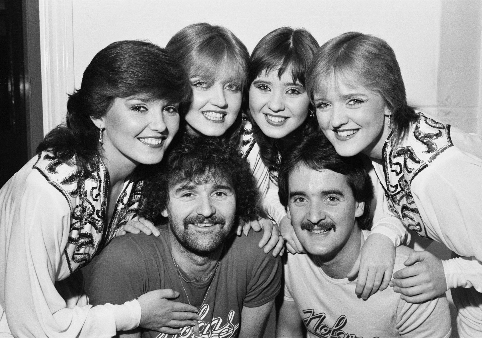 The Nolan Sisters left to right: Maureen, Linda, Coleen - Source: Getty