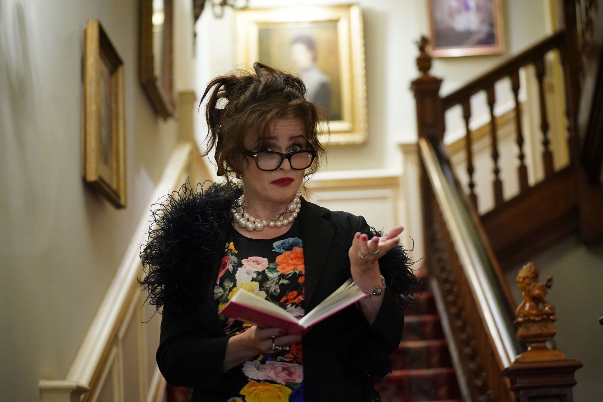 Helena Bonham Carter at Queen Camilla hosting reception to celebrate 30th anniversary of Forward Arts Foundation - Source: Getty