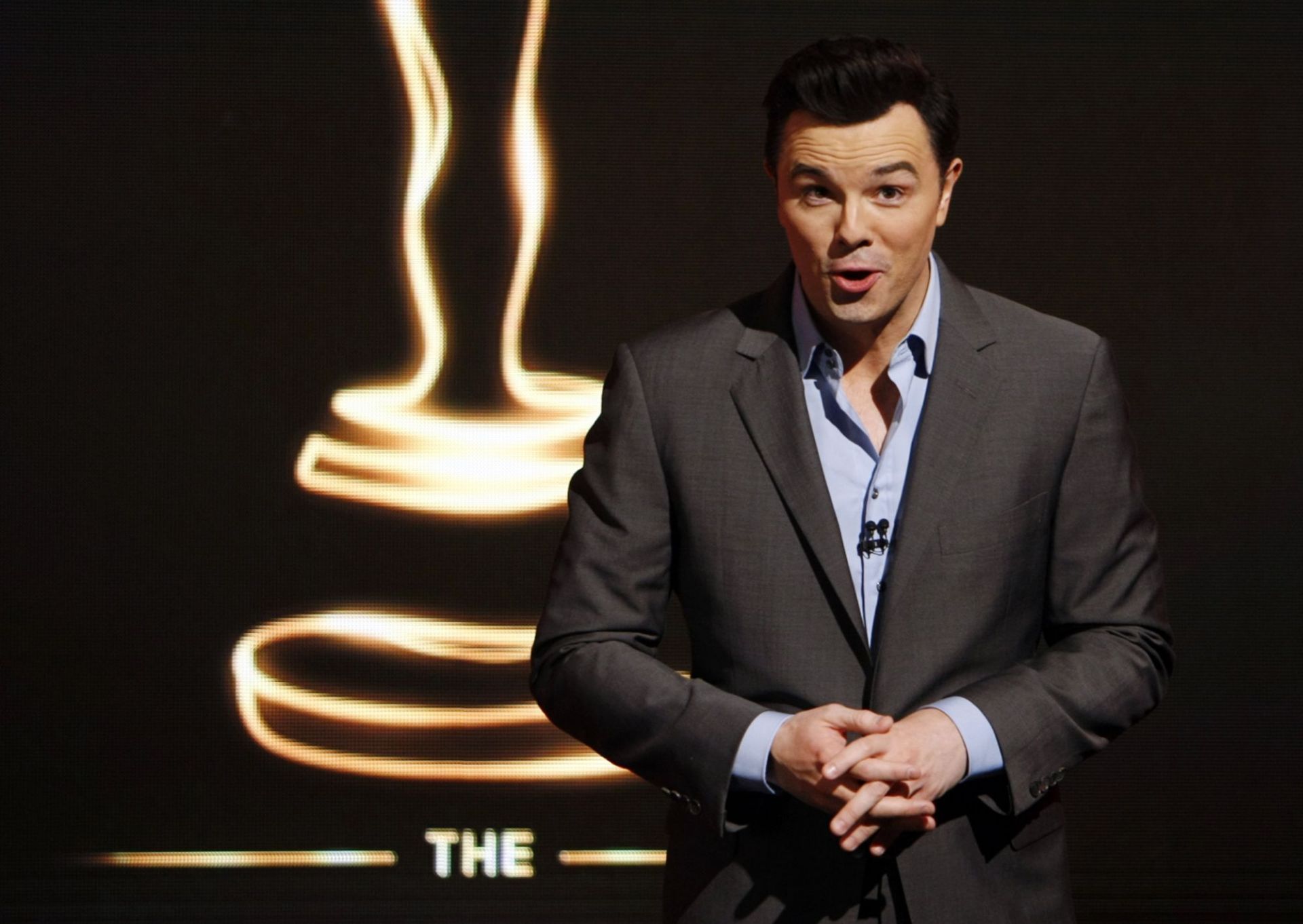 Seth MacFarlane during announcement of the Academy Award nominations at the Academy of Motion Pictu - Source: Getty