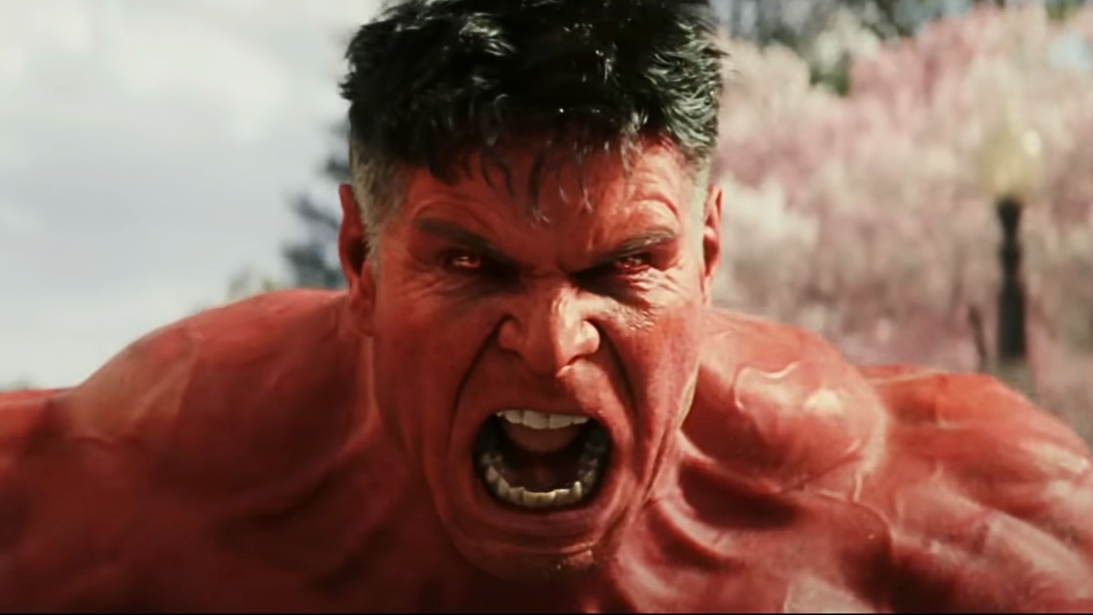 Red Hulk in Captain America: Brave New World (Image via YouTube/@marvel)