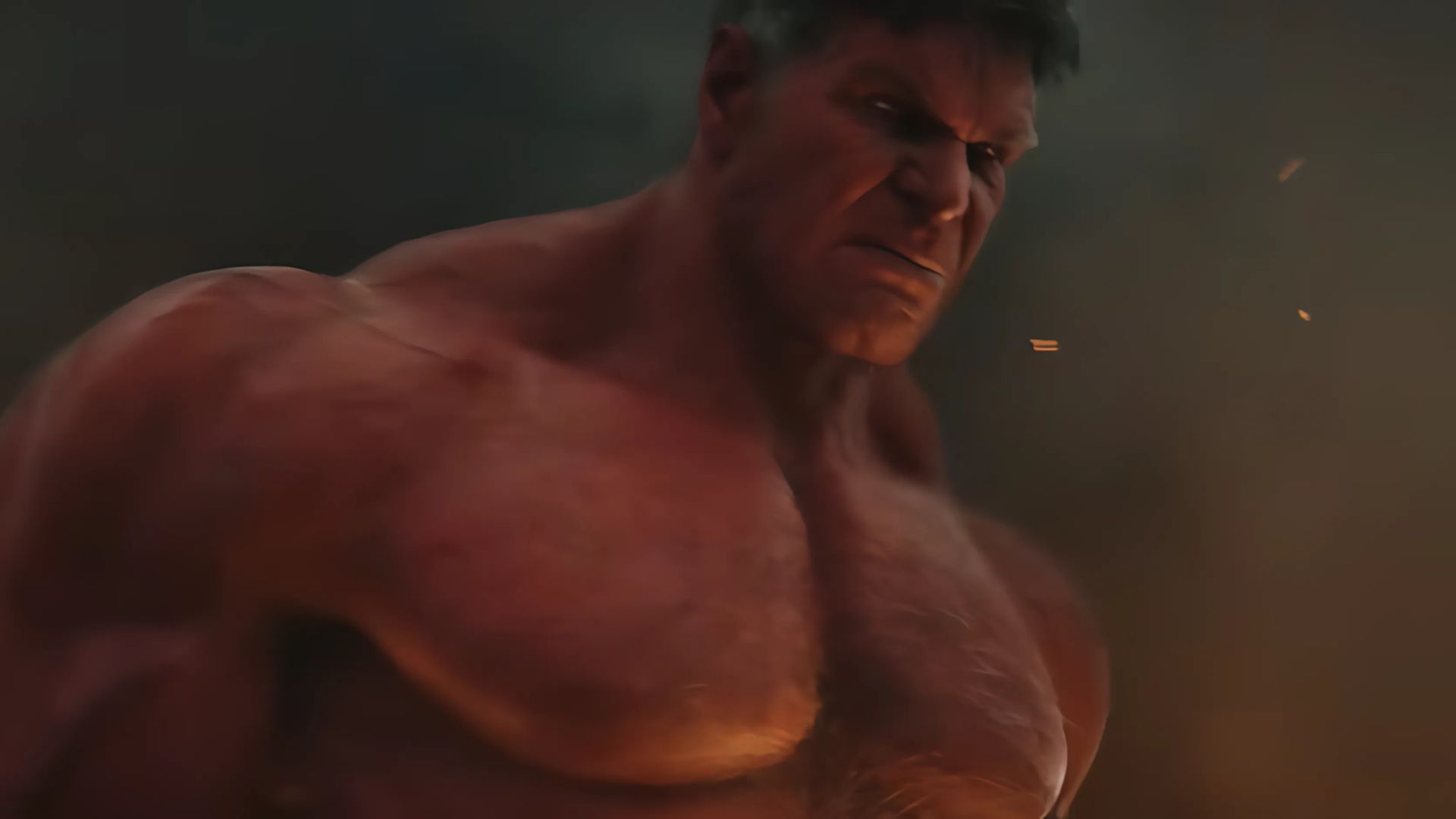 Red Hulk from the trailer of Captain America: Brave New World. (Image via. Marvel Entertainment)