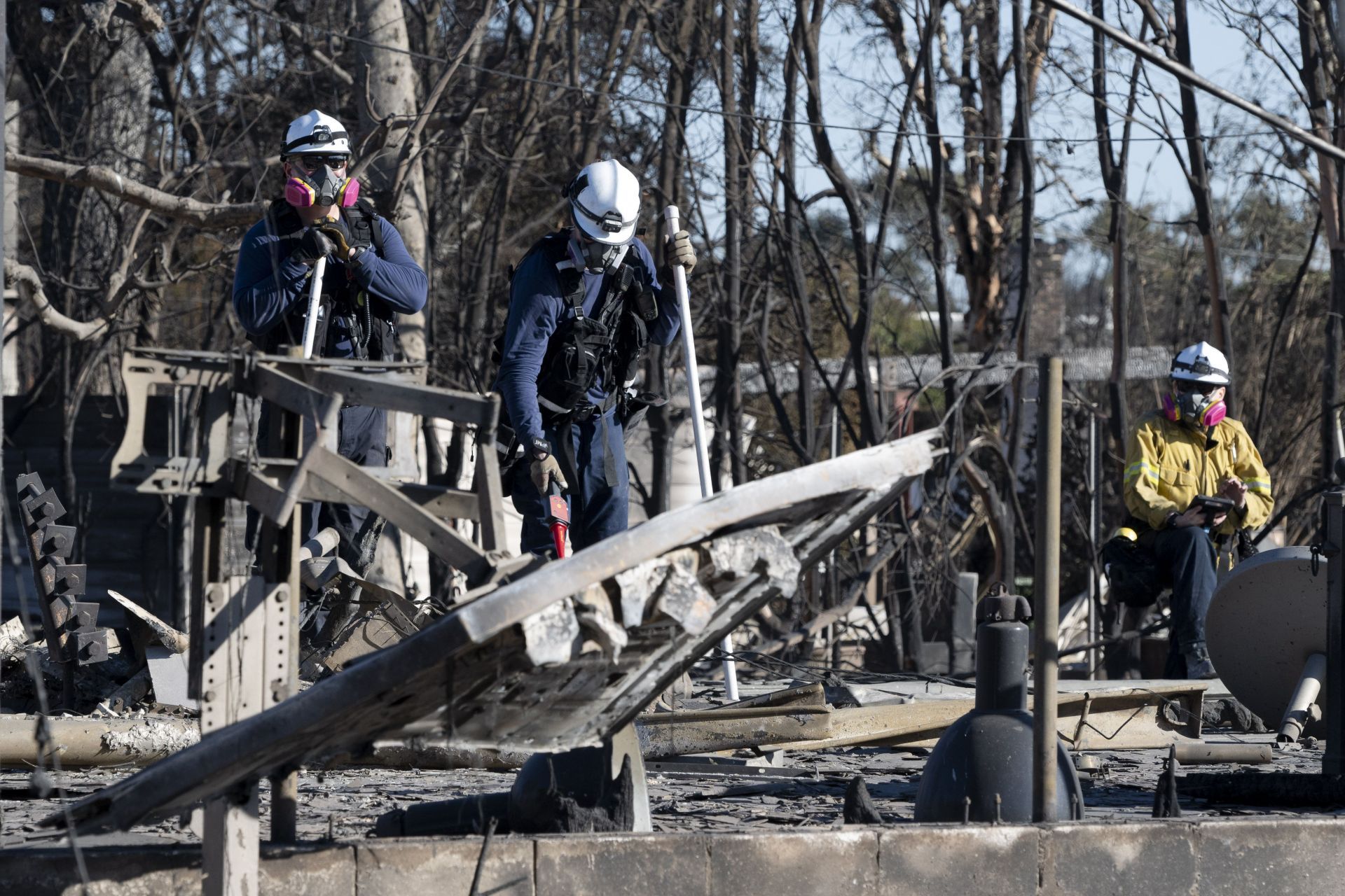 Damage after Palisade Fire in Pacific Palisades, California - Source: Getty