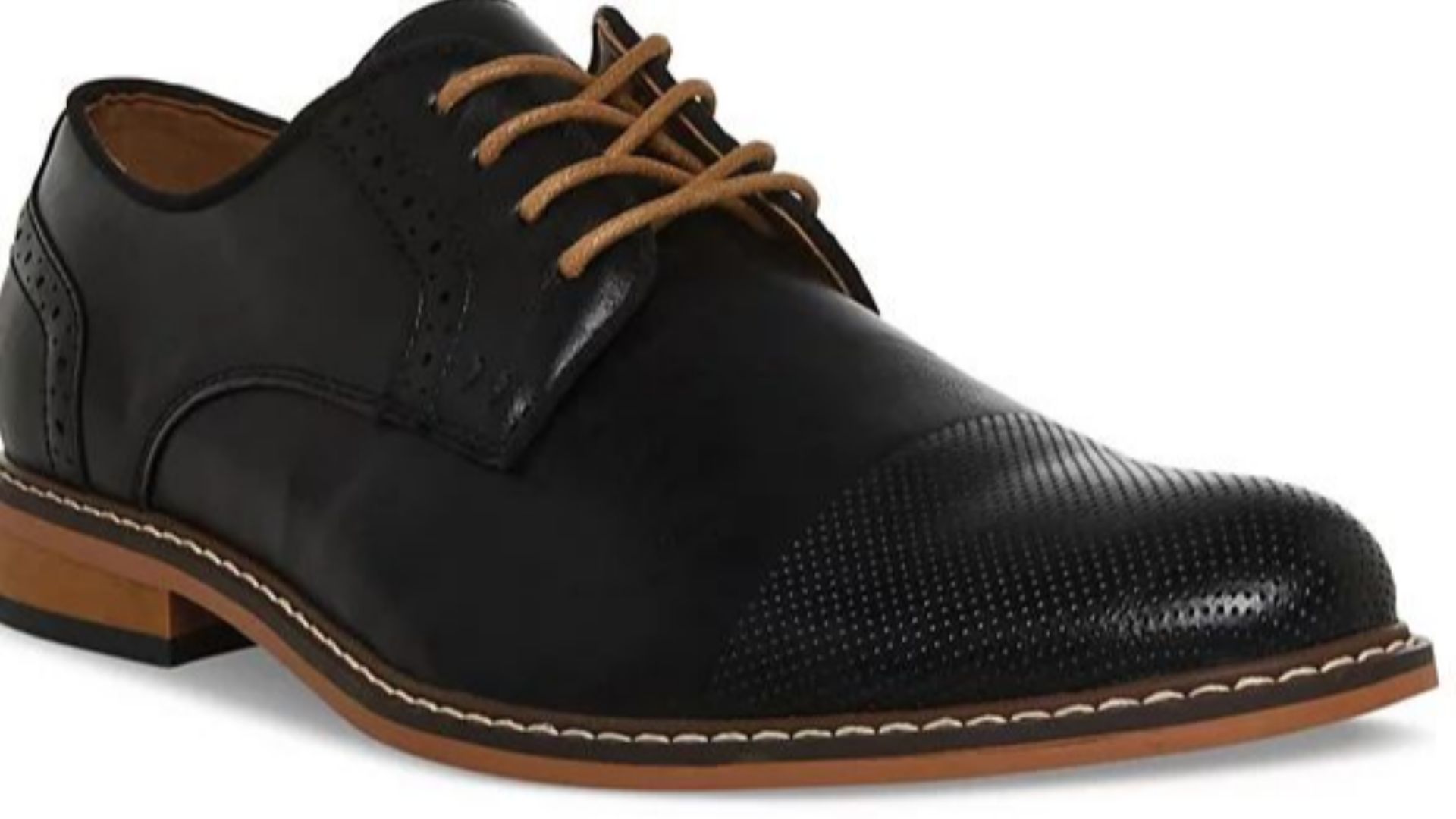 Madden Men&rsquo;s Bobby Lace-Up Dress Shoes (Image via Macy&#039;s)