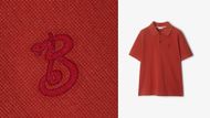 B Snake Cotton Polo Shirt (Image via Burberry)