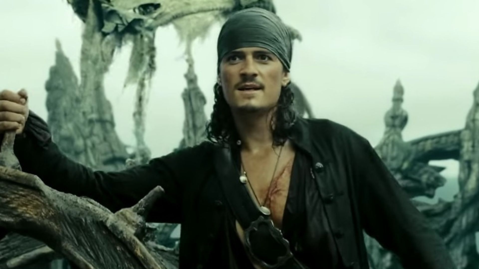 Will Turner in Pirates of the Caribbean: At World&#039;s End (2007) | Image via: Walt Disney Pictures