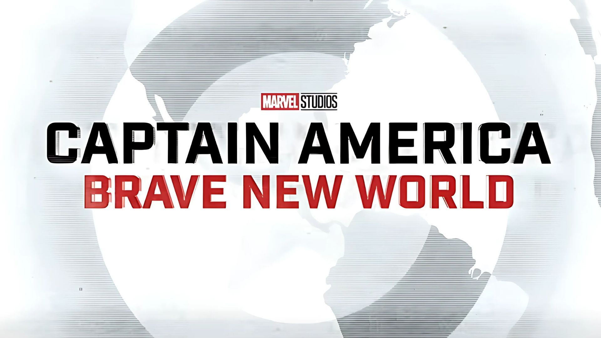 Titile card from Captain America: Brave New World (Image via. Marvel Entertainment)