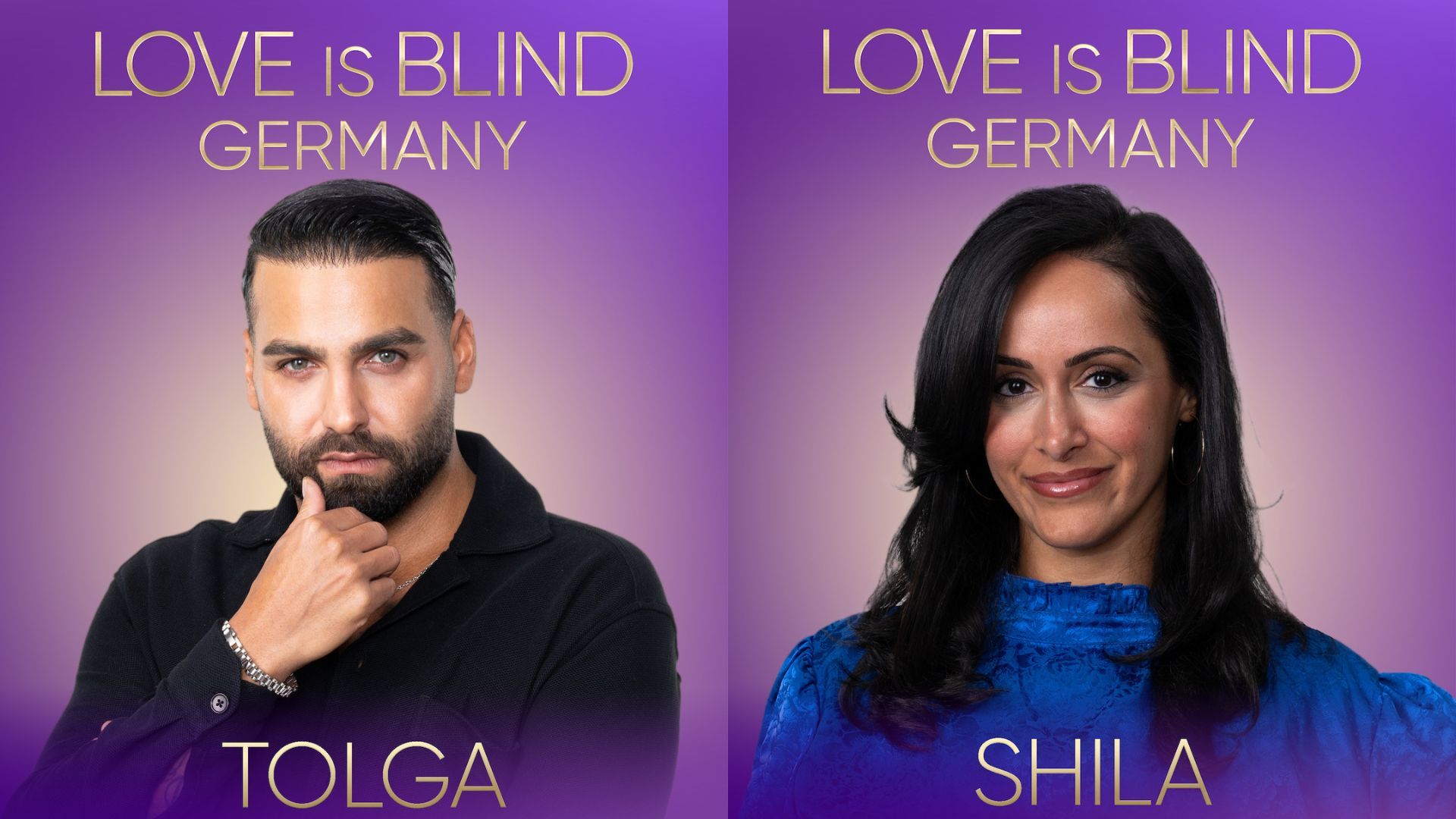 Tolga and Shila from Love is Blind: Germany | Image via Netflix/ Tudum