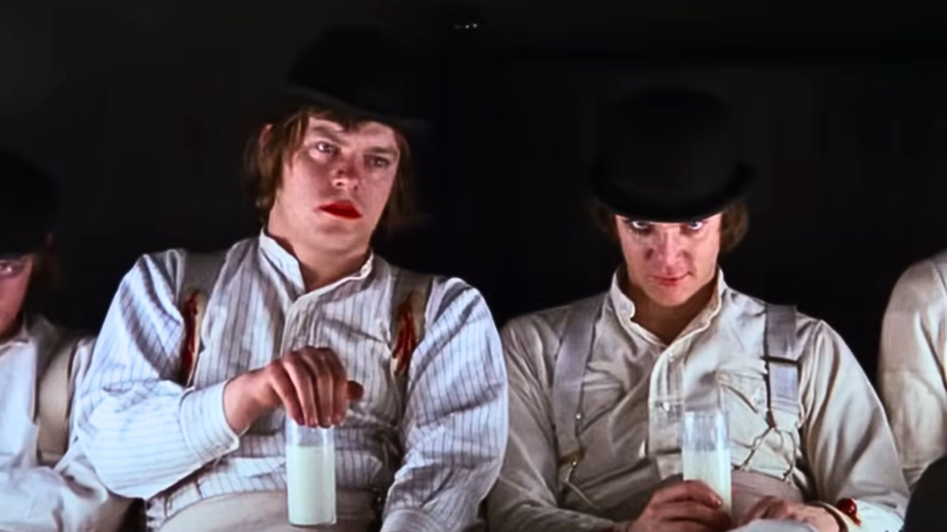 A scene from A Clockwork Orange (Image via Polaris Productions)