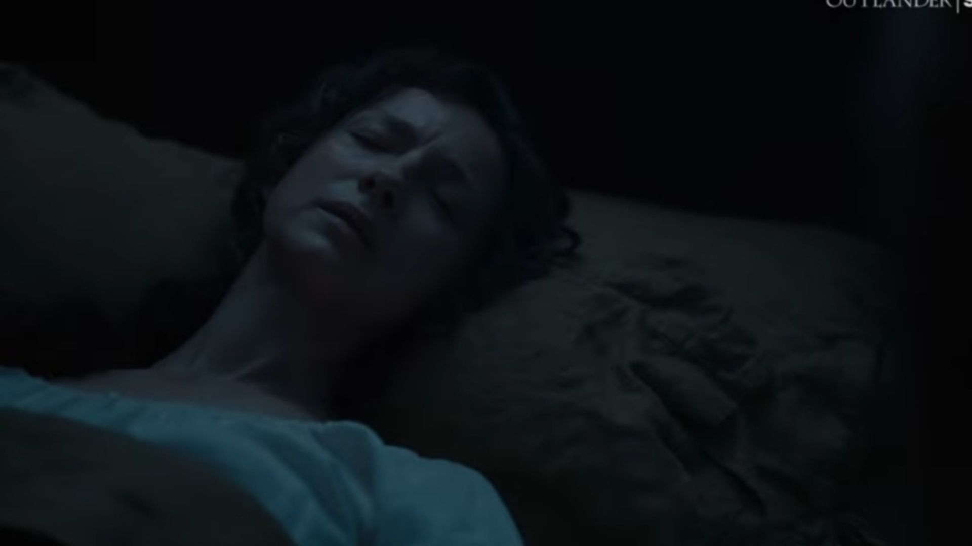 Claire claimed her daughter Faith survived (Image Via: YouTube/Starz)