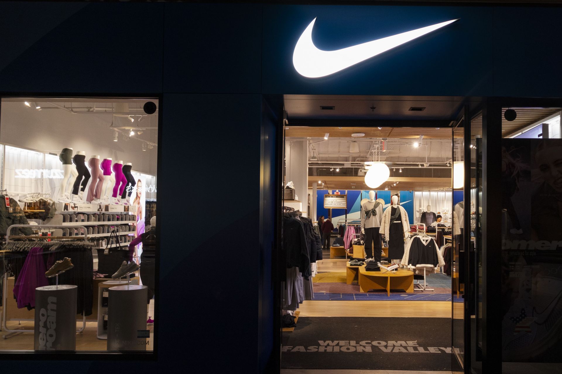 Nike Store At Fashion Valley In San Diego - Source: Getty