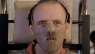 A still of Hannibal Lecter wearing the 'Hannibal mask' in The Silence of the Lambs | Image via Orion Pictures