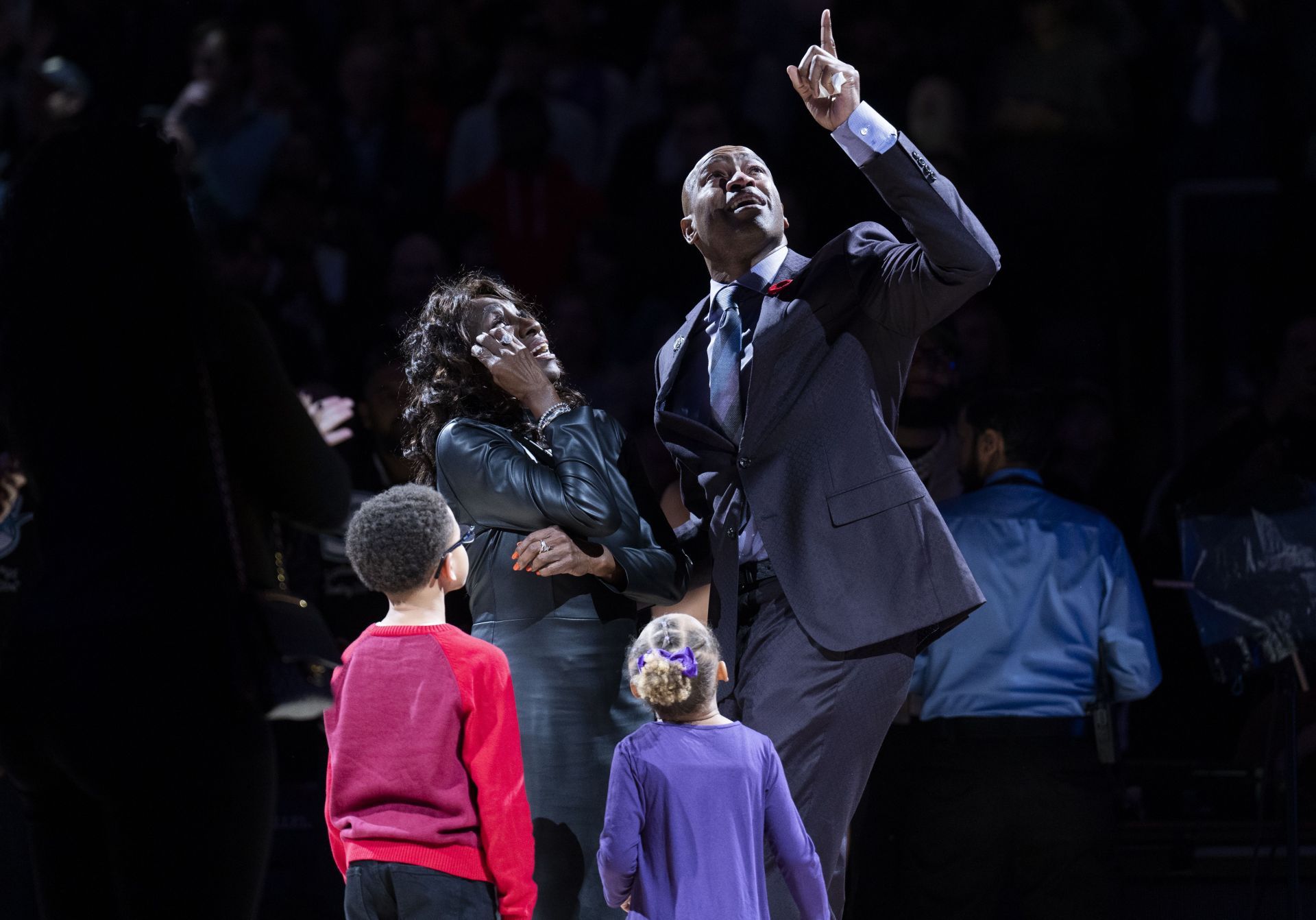 The NBA Legend is a father of three (Image via Mark Blinch/Getty Images)