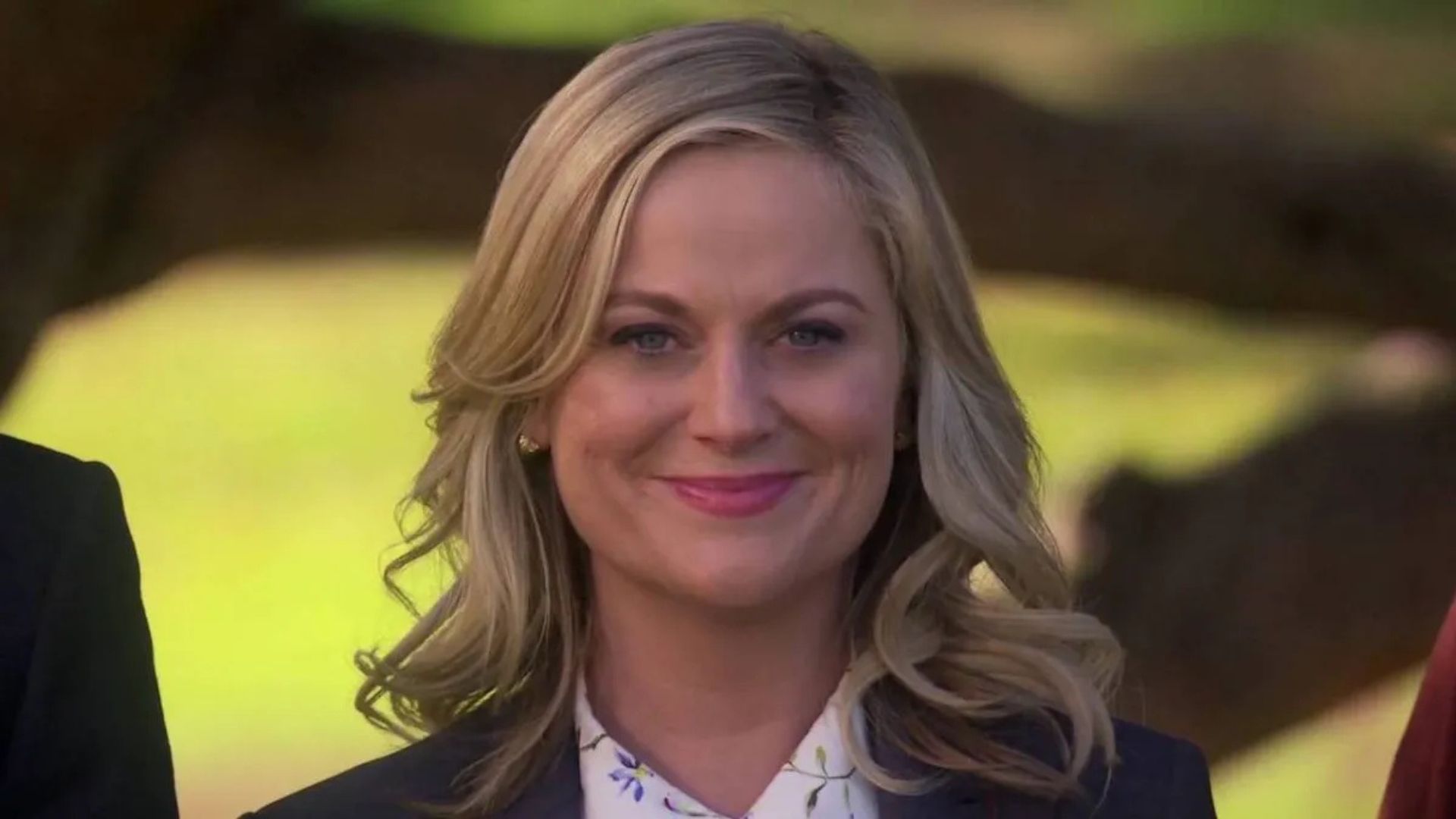 The Angelic Leslie Knope from Parks and Recreation. Image via Amazon Video