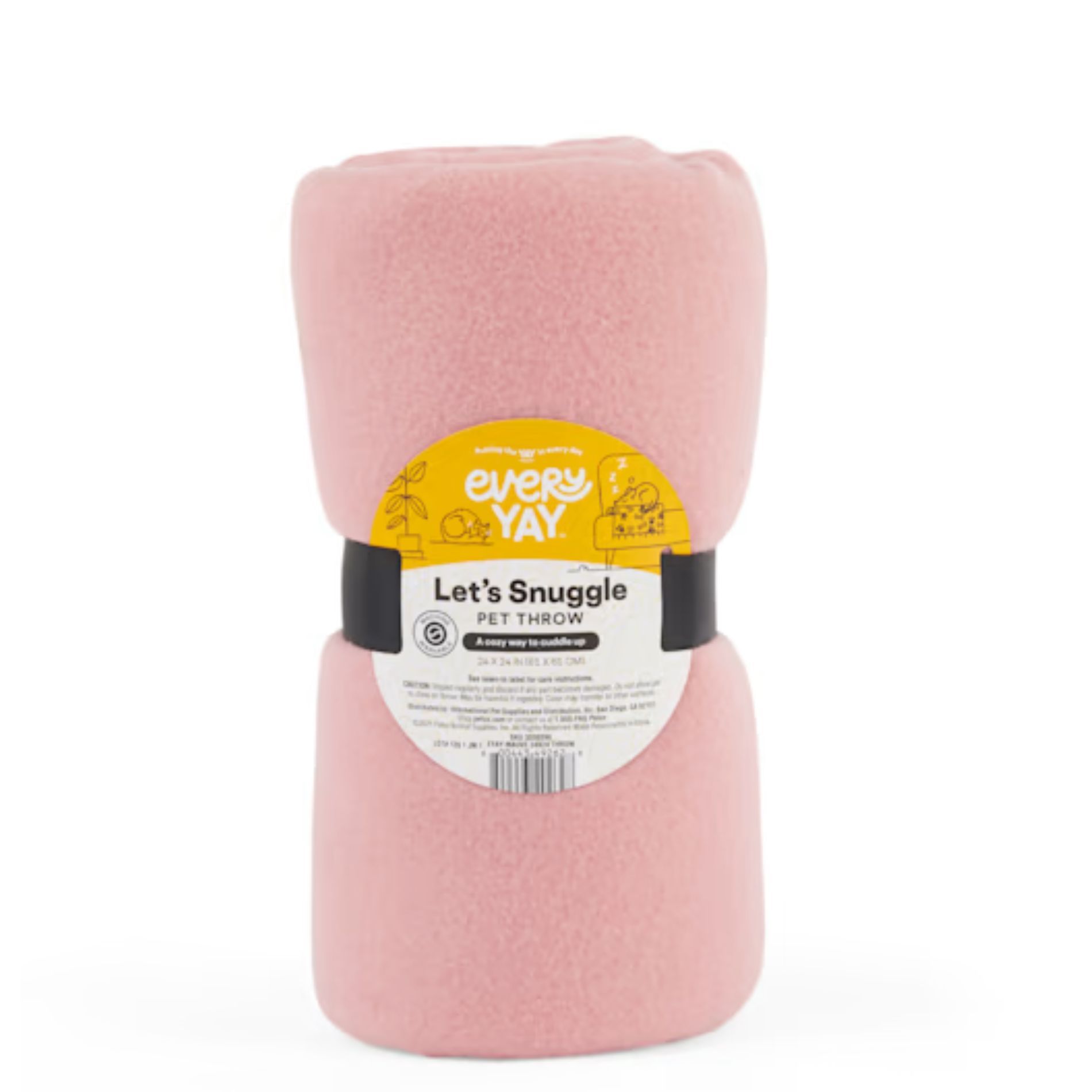 Pink Throw (Image via Petco)