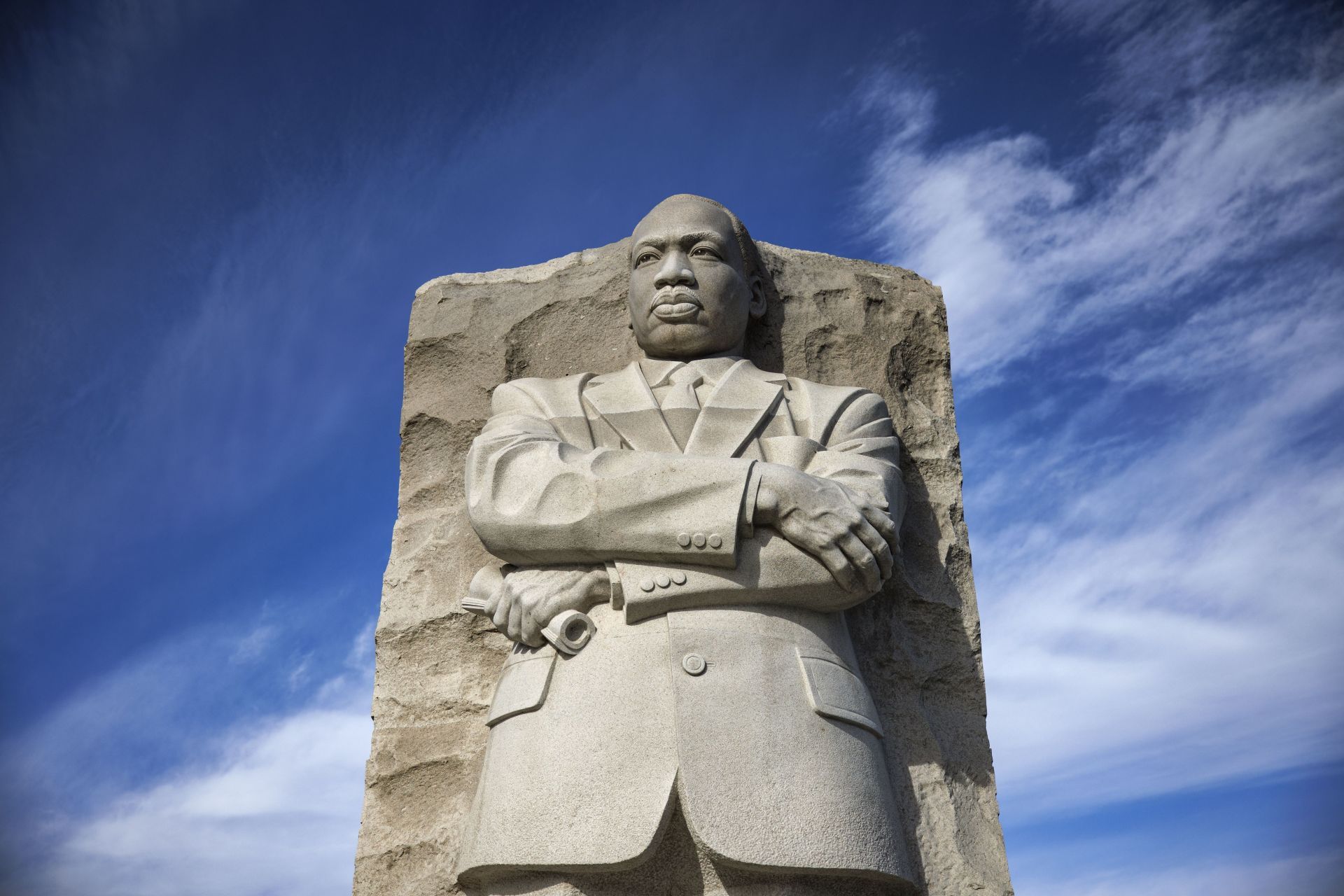 Martin Luther King Jr. Day was observed as a federal holiday for the first time in 1986 (Image via Samuel Corum/Getty Images)