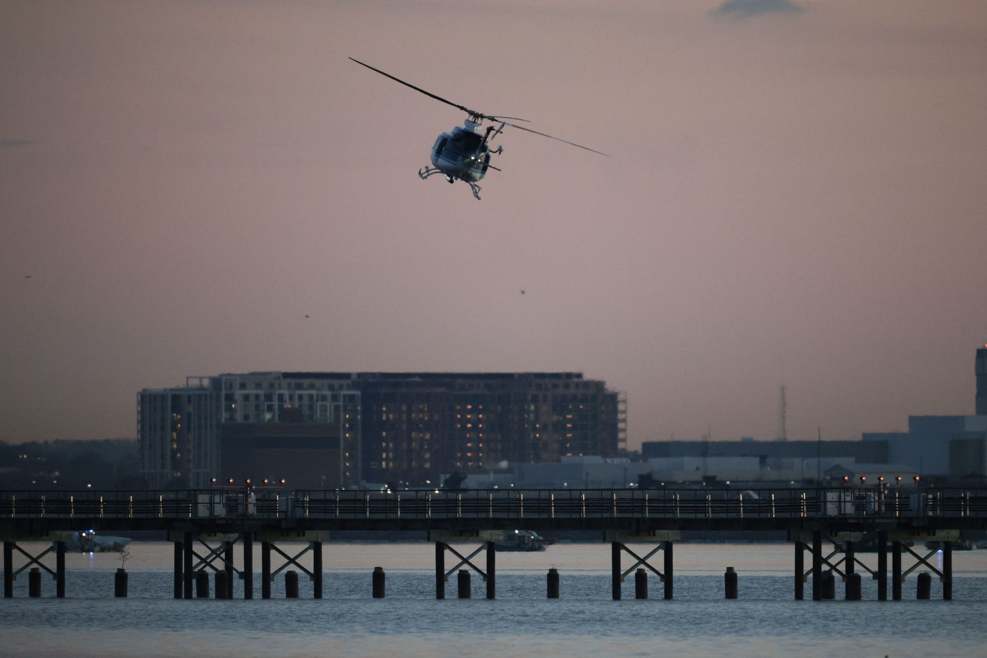 Emergency Crews Respond To Aircraft Crash Near Reagan National Airport - Source: Getty