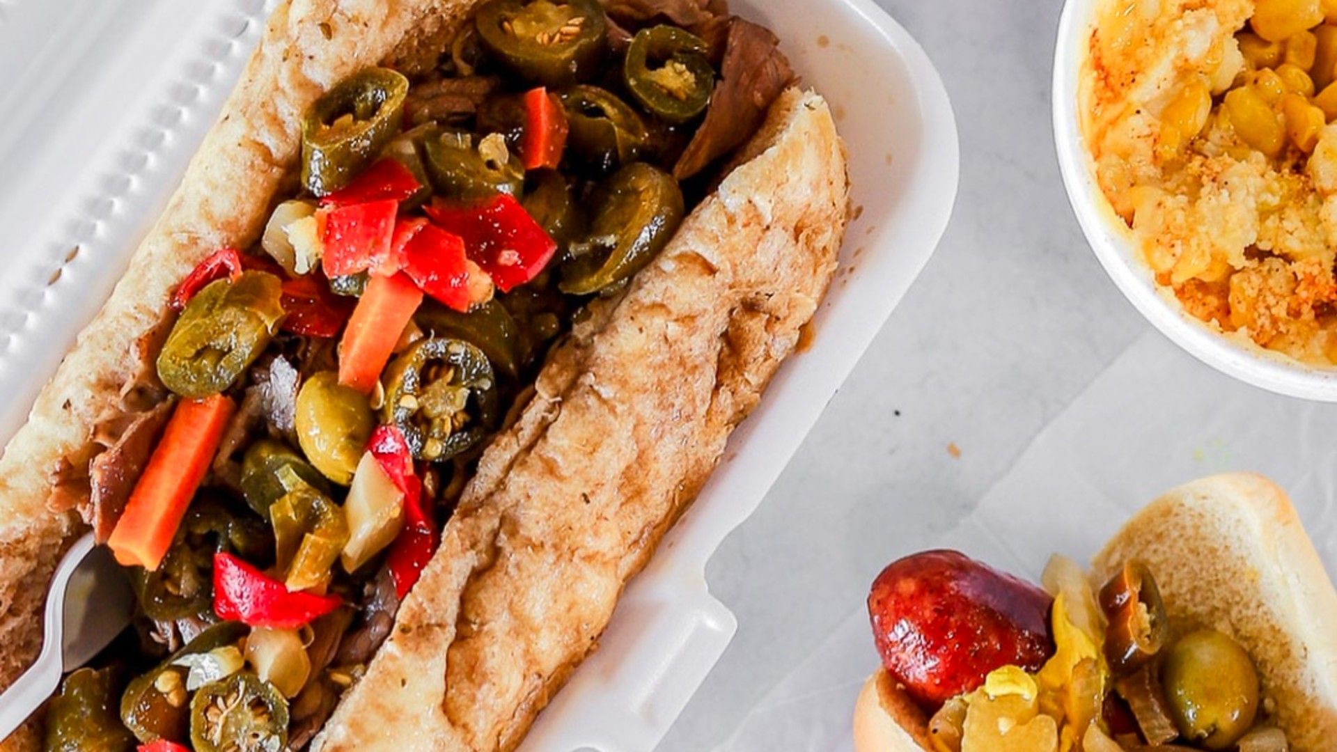 Food from Fixin&rsquo; Franks. (Image via Instagram/@fixinfranks)