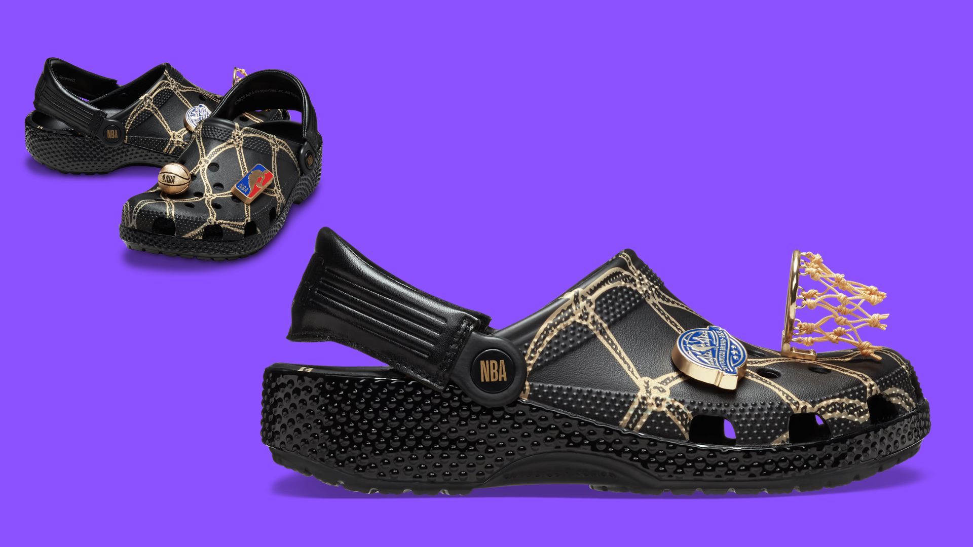 NBA x Crocs Classic Clog &ldquo;All-Star&rdquo; clogs (Image via crocs)