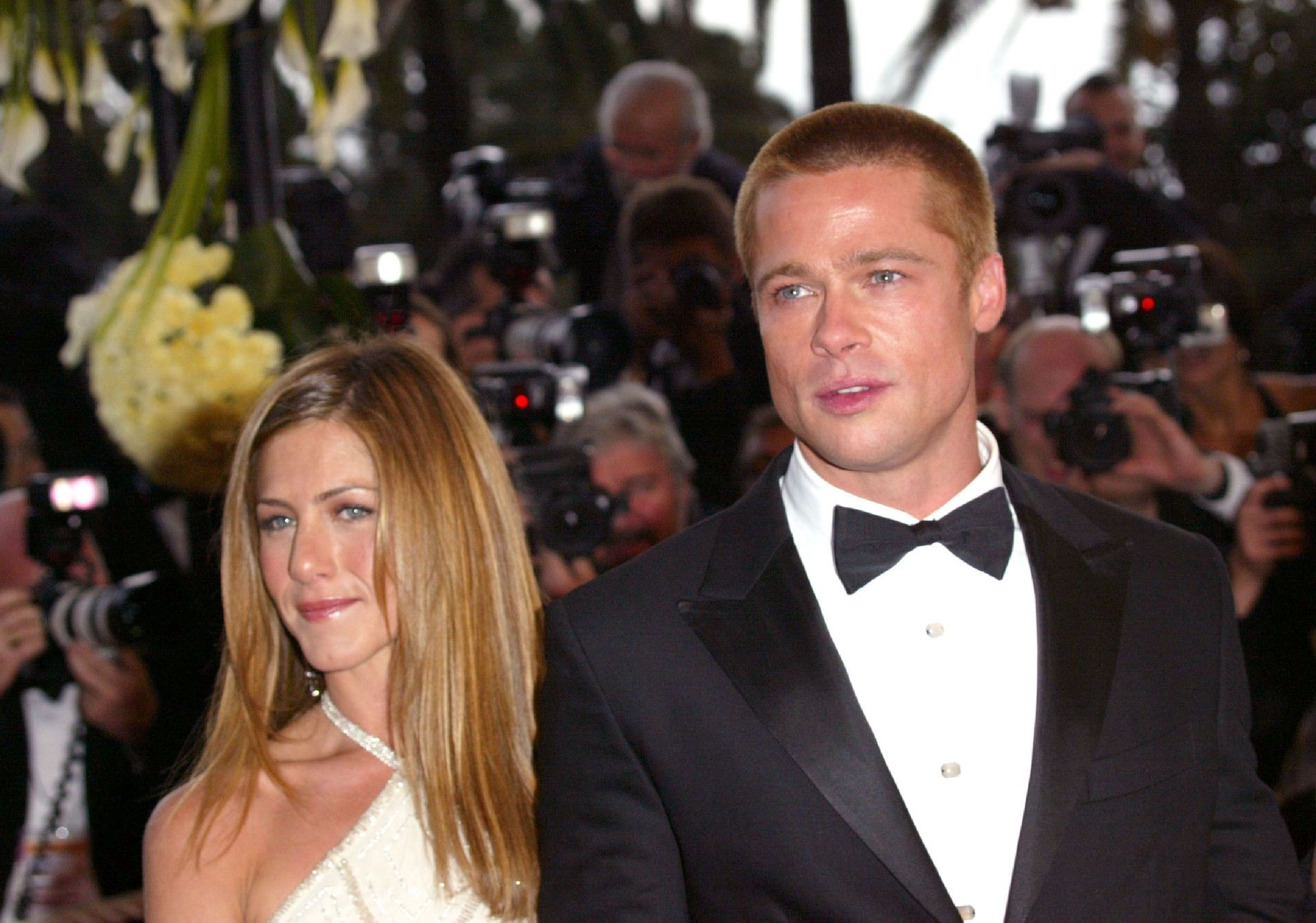 Jennifer Aniston and Brad Pitt(Photo by Toni Anne Barson/WireImage)