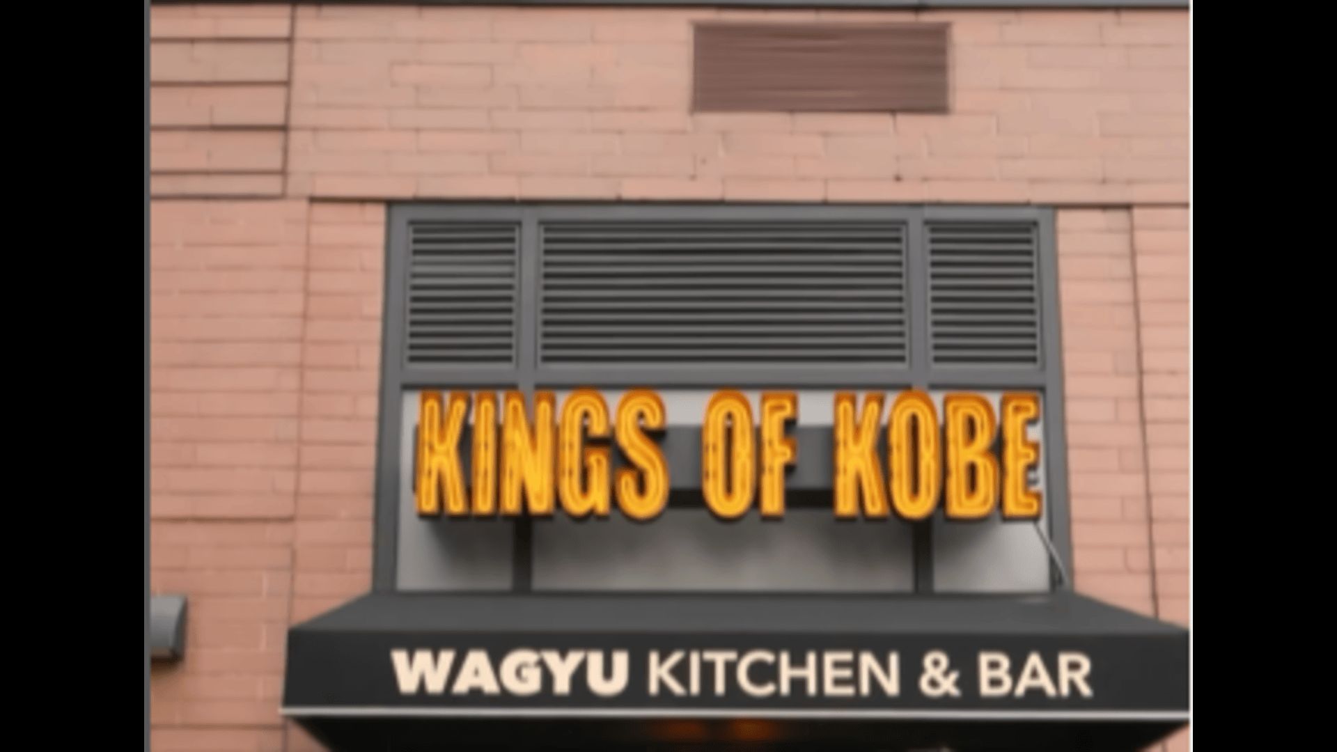 The signboard of Kings of Kobe (Image via Instagram/@ kingsofkobe)