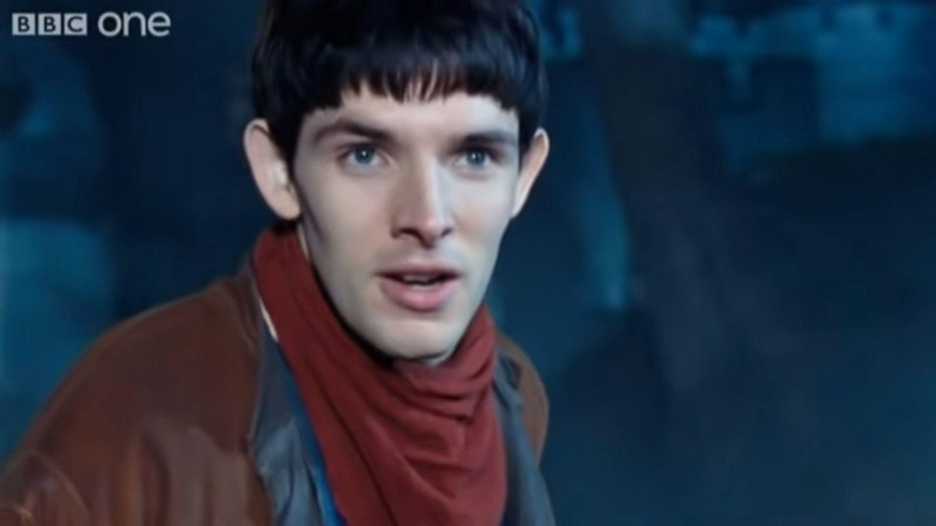 Colin Morgan in Merlin| Image via BBC One