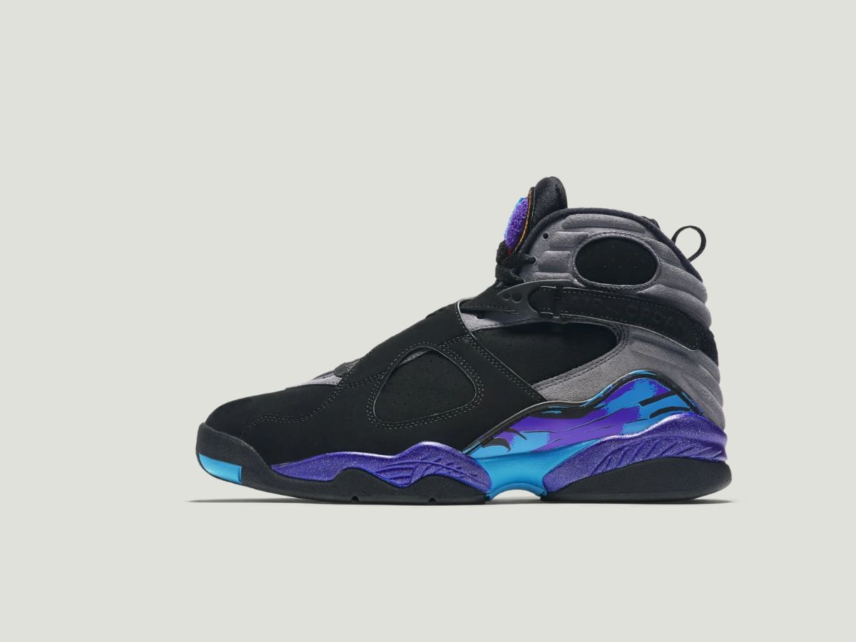 Air Jordan 8 &ldquo;Aqua&rdquo; (Image via Nike)