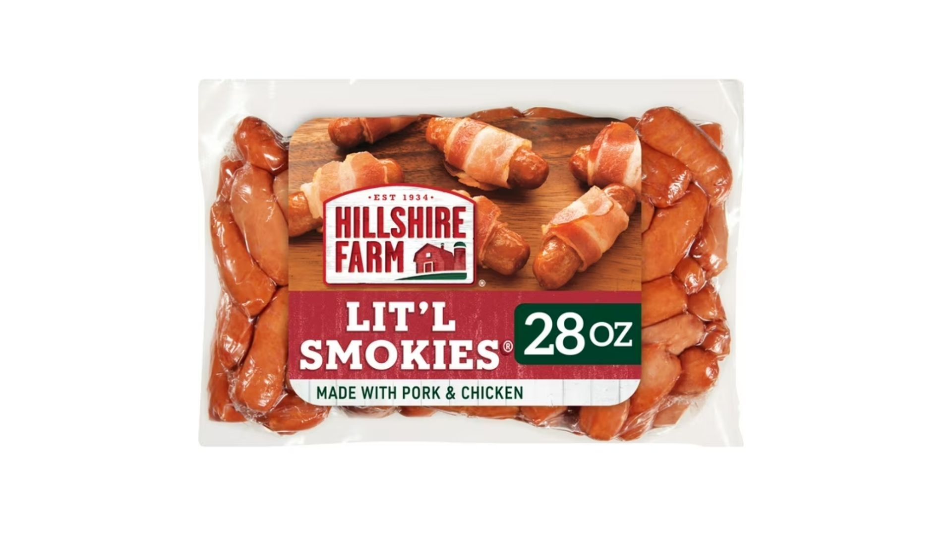 Sausages and veggies (Image via Walmart)