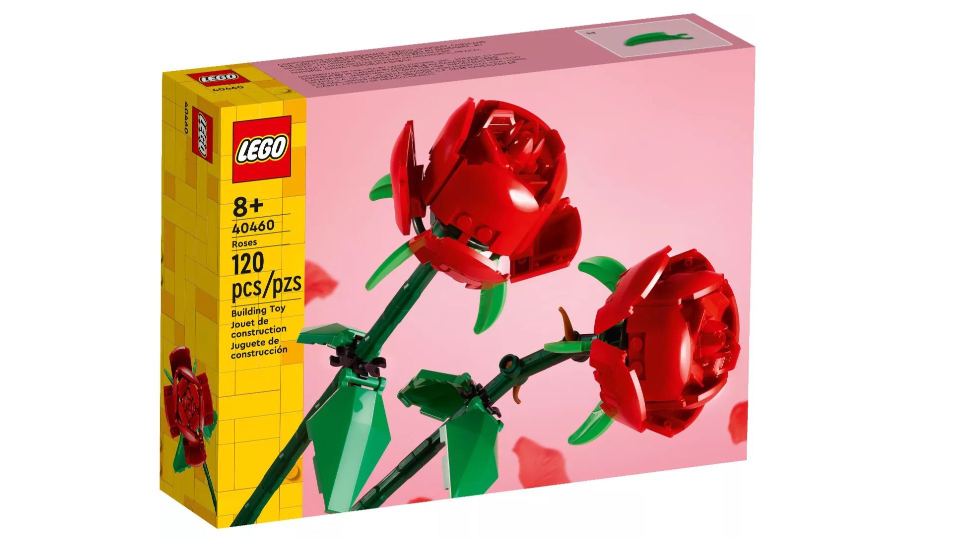 LEGO Roses Botanical Flower Collection (Image via Target)