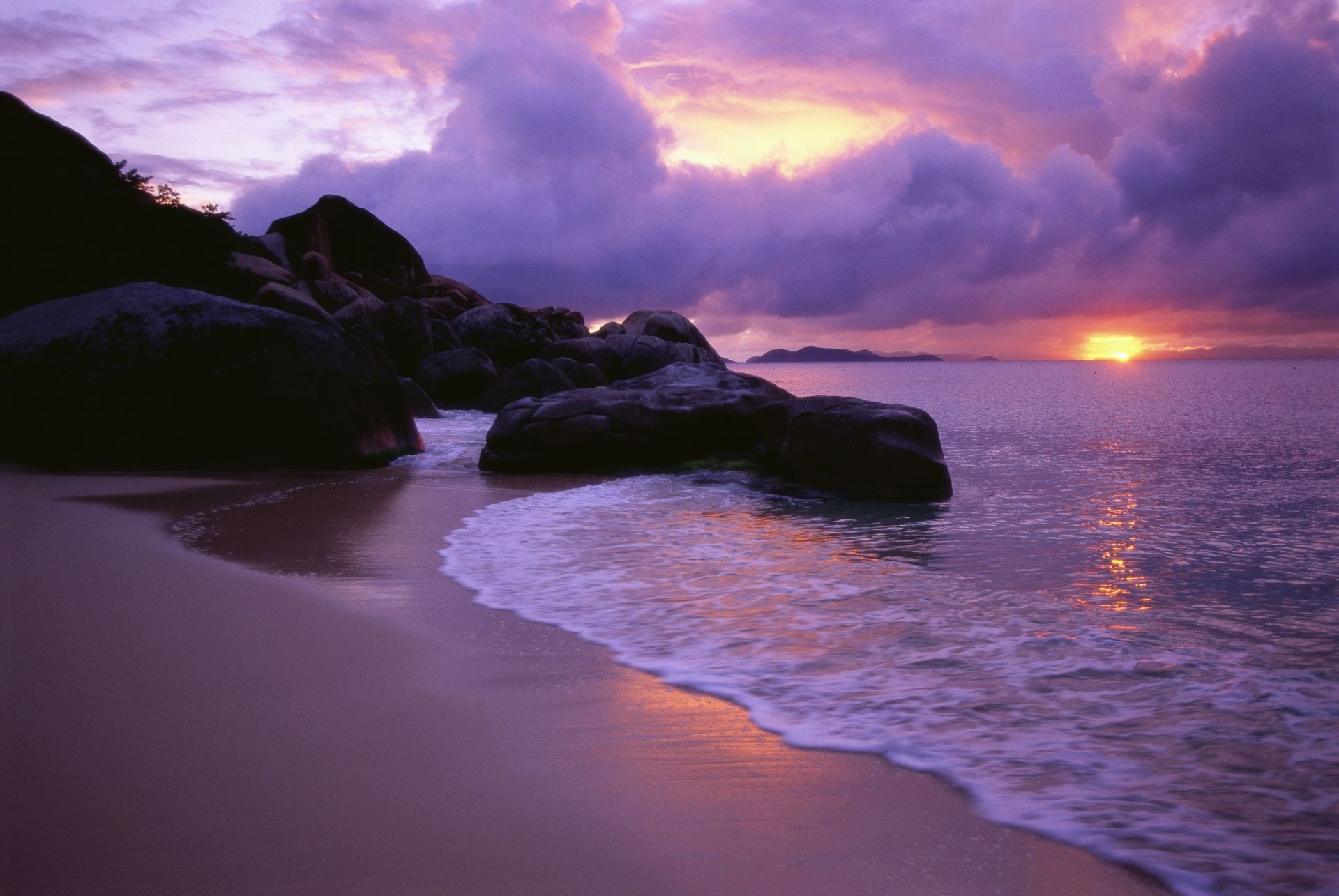 The Baths in the Virgin Islands (Image via Getty / Nik Wheeler / Corbis)